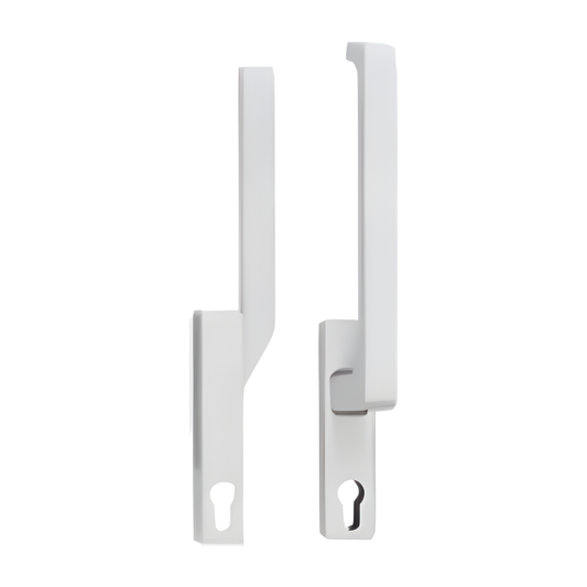 PSK-Drehgriff beidseitig – für abschließbares PZ-Getriebe, weiß (EV1)